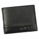 Pierre Cardin EKO17 8806 RFID fekete férfi marhabőr pénztárca 12.5 x 9.5 x 2.8 cm