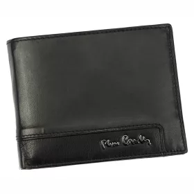   Pierre Cardin EKO17 8806 RFID fekete férfi marhabőr pénztárca 12.5 x 9.5 x 2.8 cm