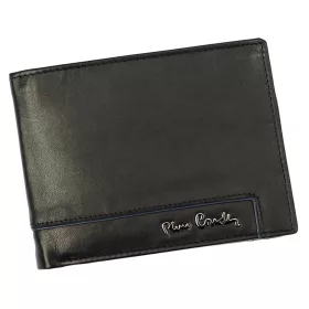   Pierre Cardin EKO17 8806 RFID fekete férfi marhabőr pénztárca 12.5 x 9.5 x 2.8 cm