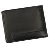Pierre Cardin EKO17 8806 RFID fekete férfi marhabőr pénztárca 12.5 x 9.5 x 2.8 cm