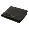 Pierre Cardin EKO17 8806 RFID fekete férfi marhabőr pénztárca 12.5 x 9.5 x 2.8 cm