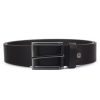 Pierre Cardin PSN 6212 barna férfi marhabőr öv 4 cm
