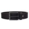Pierre Cardin PSN 6212 barna férfi marhabőr öv 4 cm