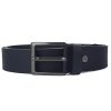 Pierre Cardin PSN 6212 navy férfi marhabőr öv 4 cm