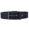 Pierre Cardin PSN 6212 navy férfi marhabőr öv 4 cm