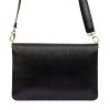 Pierre Cardin 4236 GNC AVANC fekete női bőr válltáska, oldaltáska 32 x 21 x 10 cm