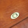 Pierre Cardin 4236 GNC AVANC barna női bőr válltáska, oldaltáska 32 x 21 x 10 cm