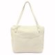 Pierre Cardin 5335 EDF krém női bőr válltáska 38 x 29 x 13 cm