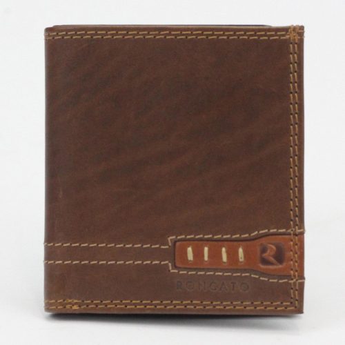 Roncato 185-25 barna férfi bőr pénztárca 12 x 9 x 3 cm 