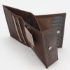 Roncato 185-25 barna férfi bőr pénztárca 12 x 9 x 3 cm 