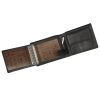 Roncato 185-61 fekete férfi bőr pénztárca 12.5 x 9.5 x 3 cm