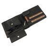 Roncato 185-61 fekete férfi bőr pénztárca 12.5 x 9.5 x 3 cm