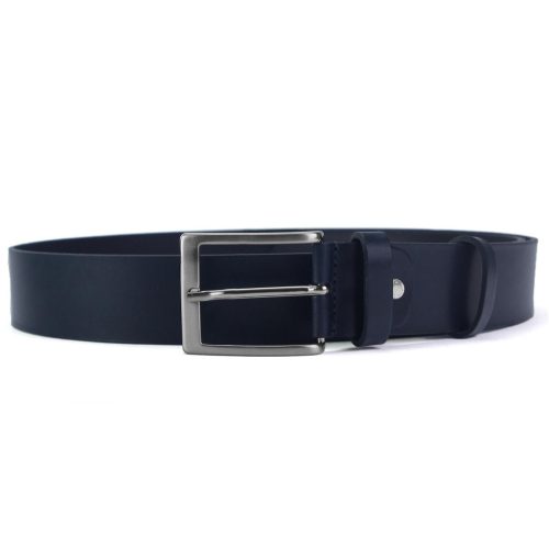 Renato Balestra 040-40 navy férfi marhabőr öv