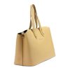 Pierre Cardin FRZ 1819 bézs női bőr válltáska 37 x 24 x 16 cm 
