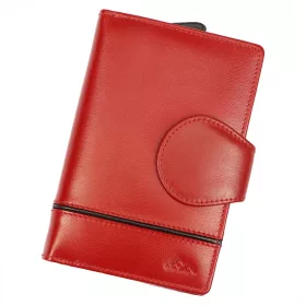   EL FORREST 563-41 RFID piros női bőr pénztárca 11 x 15 x 3.5 cm
