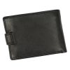 Coveri 1942 563 fekete férfi bőr pénztárca 13 x 9.5 x 3.5 cm