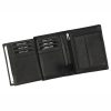 Nordee CC 5601 fekete férfi bőr pénztárca 10 x 13 x 2.5 cm