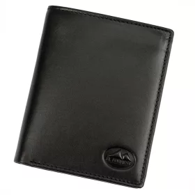   EL FORREST 1370-67 RFID fekete férfi bőr pénztárca 9.5 x 11.5 x 2.5 cm