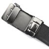 Pierre Cardin 547 HY08 fekete férfi marhabőr öv 3.5 cm