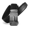 Pierre Cardin 555 HY08 fekete férfi marhabőr öv 3.5 cm