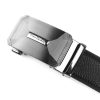 Pierre Cardin 555 HY08 fekete férfi marhabőr öv 3.5 cm