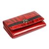 Cavaldi H23-2-DBF piros női bőr pénztárca 14,5 x 9 cm