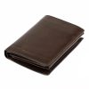 Mato Grosso 0701/17-25 RFID barna férfi bőr pénztárca 9.5 x 12.5 x 3 cm