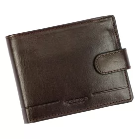   Mato Grosso 0709/17-25 RFID barna férfi bőr pénztárca 12.5 x 9.5 x 3 cm