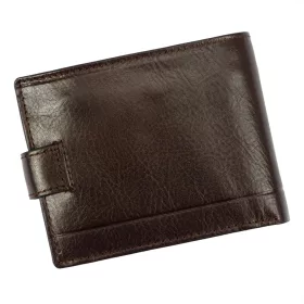   Mato Grosso 0709/17-25 RFID barna férfi bőr pénztárca 12.5 x 9.5 x 3 cm