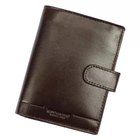   Mato Grosso 0712/17-25 RFID barna férfi bőr pénztárca 10.5 x 13 x 3 cm
