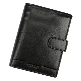   Mato Grosso 0712/17-60 RFID fekete férfi bőr pénztárca 10.5 x 13 x 3 cm