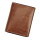 Mato Grosso 0728/17-20 RFID barna férfi bőr pénztárca 8.5 x 11 x 2.5 cm