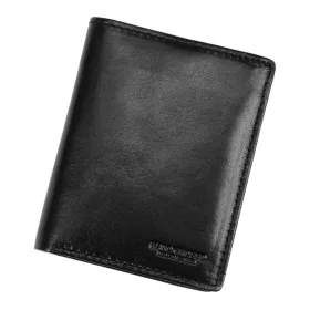   Mato Grosso 0728/17-60 RFID fekete férfi bőr pénztárca 8.5 x 11 x 2.5 cm