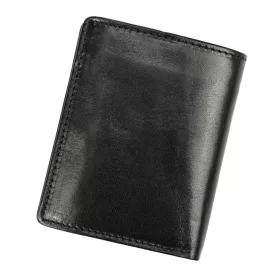   Mato Grosso 0728/17-60 RFID fekete férfi bőr pénztárca 8.5 x 11 x 2.5 cm