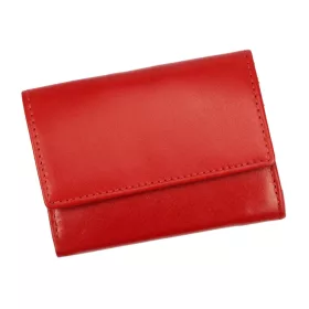   EL FORREST 245-47 RFID piros női bőr pénztárca 10 x 7.5 x 2.5 cm