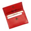 EL FORREST 245-47 RFID piros női bőr pénztárca 10 x 7.5 x 2.5 cm