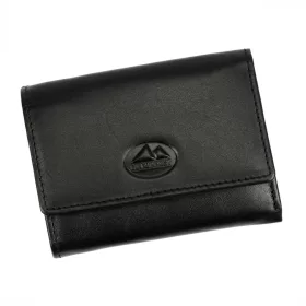   EL FORREST 245-67 RFID fekete női bőr pénztárca 10 x 7.5 x 2.5 cm