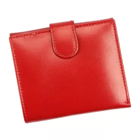   EL FORREST 853-47 RFID piros női bőr pénztárca 11 x 9.5 x 2.5 cm