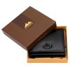 EL FORREST 917-67 RFID fekete női bőr pénztárca 10 x 8.5 x 2 cm 