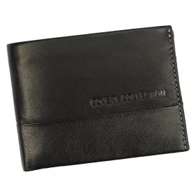   Coveri 1906 288 fekete férfi bőr pénztárca 12.5 x 9.5 x 2.8 cm