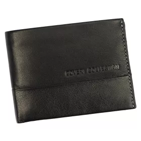   Coveri 1906 288 fekete férfi bőr pénztárca 12.5 x 9.5 x 2.8 cm