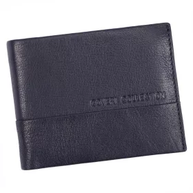   Coveri 1906 1226 kék férfi bőr pénztárca 12.5 x 9.8 x 2.8 cm