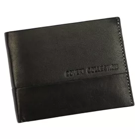   Coveri 1906 1226 fekete férfi bőr pénztárca 12.5 x 9.8 x 2.8 cm