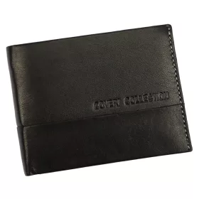   Coveri 1906 1226 fekete férfi bőr pénztárca 12.5 x 9.8 x 2.8 cm