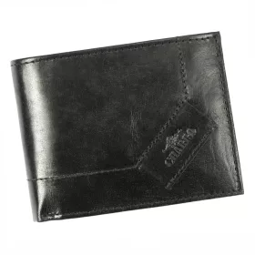   Charro TRENTO 1123 fekete férfi bőr pénztárca 12.5 x 9.5 x 3 cm