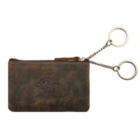 Giorgio Carelli vaddisznó nyomott mintás bőr kulcstartó