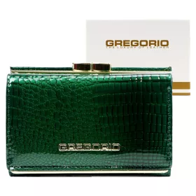  Gregorio SLL-117 zöld női bőr pénztárca 12.5 x 8 x 3.5 cm 