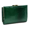 Gregorio SLL-117 zöld női bőr pénztárca 12.5 x 8 x 3.5 cm 
