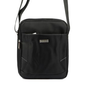   Coveri World CW7063 fekete férfi oldaltáska, válltáska 23 x 26 x 8 cm