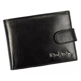   Pierre Cardin YS520.1 8806A RFID fekete férfi valódi bőr pénztárca 12.5 x 9 x 3 cm
